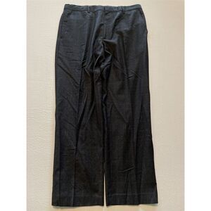 VTG Banana Republic 35 x 30 Wool Flannel Gray Prince of Wales Check‎ Trousers